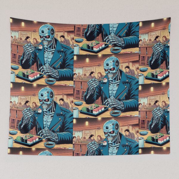 Item preview, SF hero liked the sushi. designed and sold by SammyMorry.