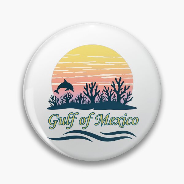 Item preview, Gulf Of Mexico: Tropical Sunset Marine Life  Ocean Nature Art designed and sold by elynne9.