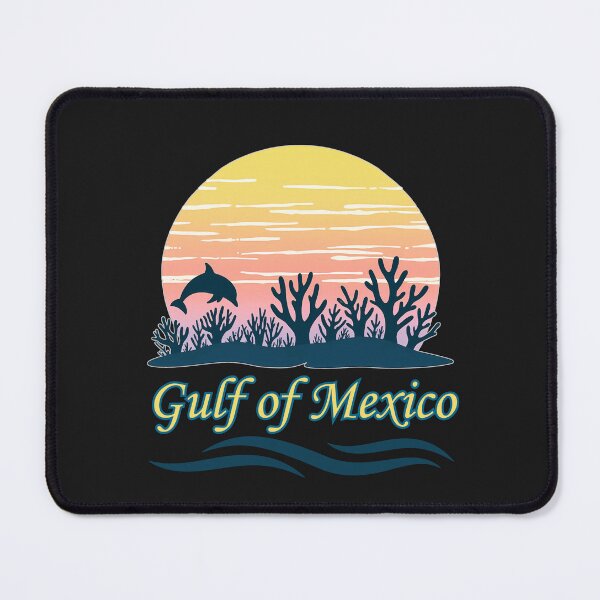 Item preview, Gulf Of Mexico: Tropical Sunset Marine Life Ocean Nature Art designed and sold by elynne9.