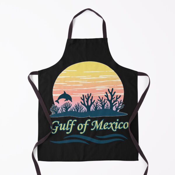 Item preview, Gulf Of Mexico: Tropical Sunset Marine Life Ocean Nature Art designed and sold by elynne9.