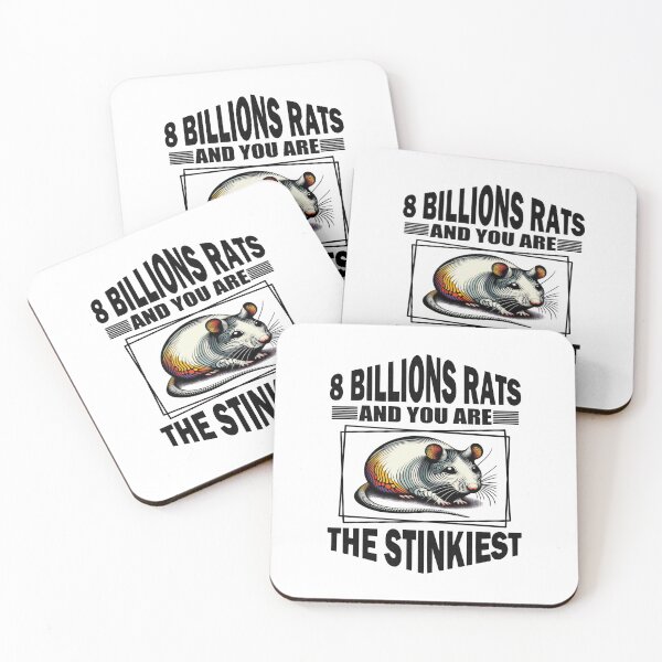 Item preview, Funny 8 Billion Rats And You Are The Stinkiest Japanese Rat  designed and sold by Creat-Des.