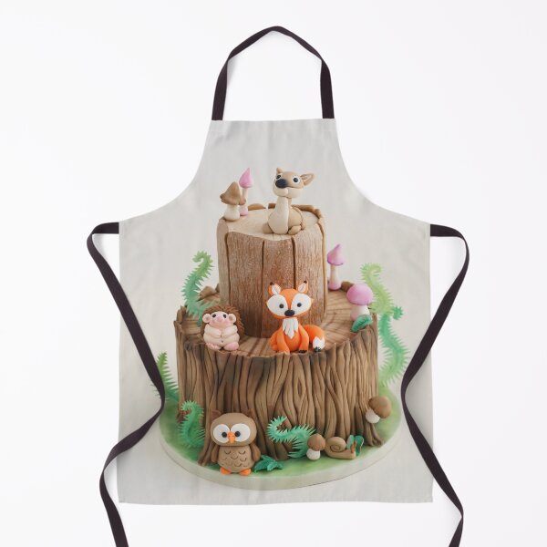Item preview, Woodland Animal Cake with Forest Creatures designed and sold by Elisabeth Coelfen.
