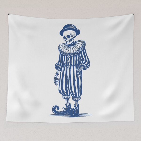Item preview, The Skeletal Clown designed and sold by zzz888.