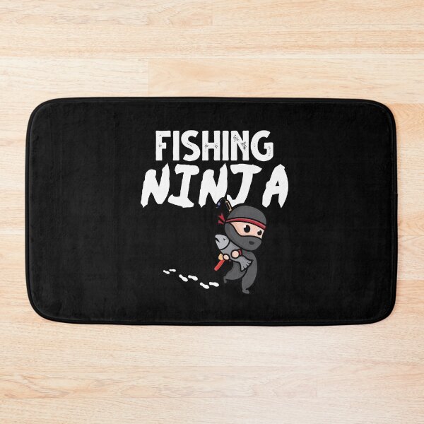 Item preview, Fishing Fisherman Ninja Cute Fish Lover Boys Girls designed and sold by Dressed For  Duty.