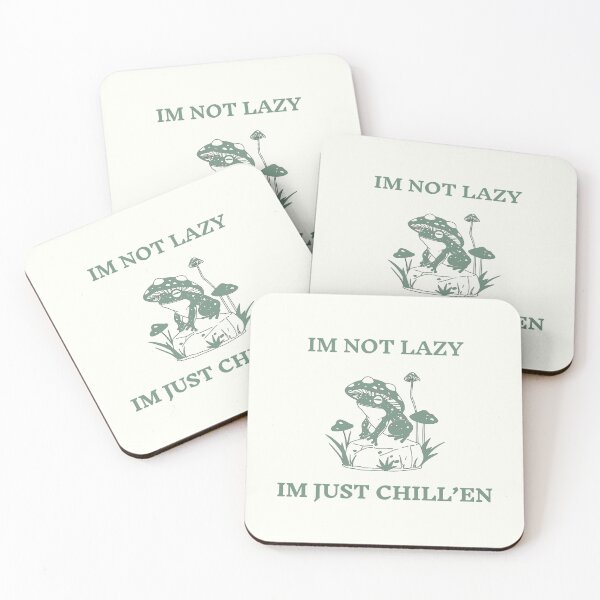 Item preview, Not Lazy 4 designed and sold by Dapper Duck Designs.