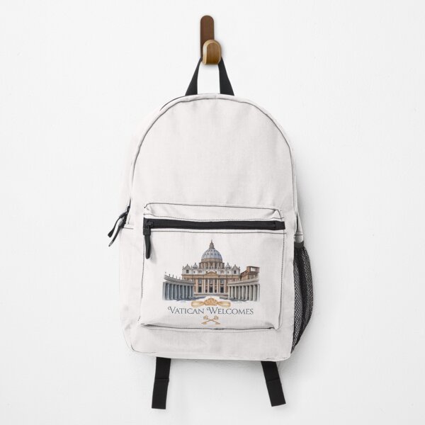 Item preview, Vatican Welcomes Flag Map St. Peter's Basilica, St. Peter's designed and sold by AnimalsDH305.
