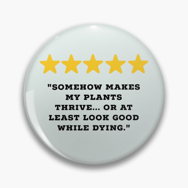 Item preview, Plant Parents/Plant Lovers Reviews Funny 5 Star Review #5 designed and sold by Jollys-ArtShop.
