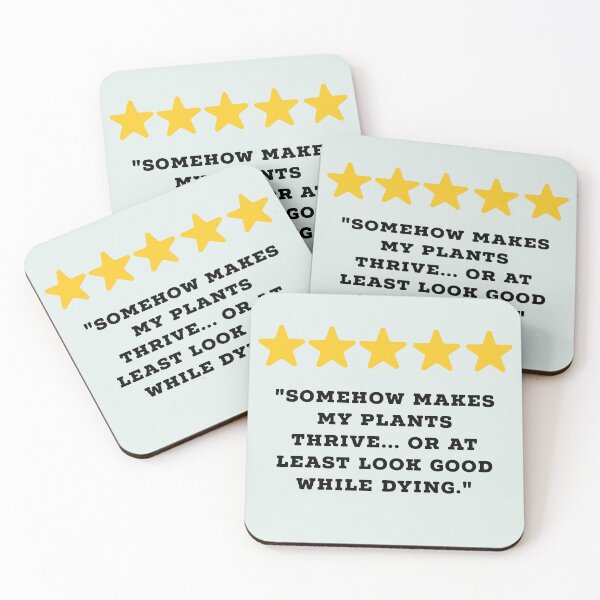 Item preview, Plant Parents/Plant Lovers Reviews Funny 5 Star Review #5 designed and sold by Jollys-ArtShop.