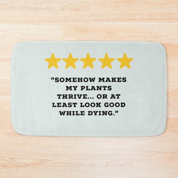 Item preview, Plant Parents/Plant Lovers Reviews Funny 5 Star Review #5 designed and sold by Jollys-ArtShop.