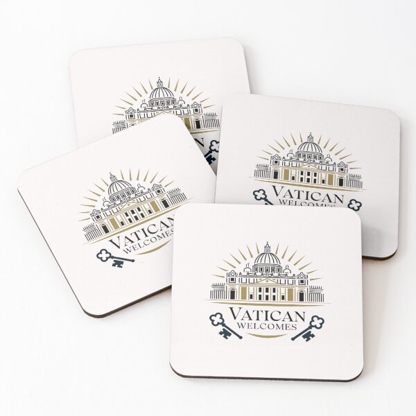 Item preview, Vatican Welcomes Flag Map St. Peter's Basilica, St. Peter's designed and sold by AnimalsDH305.