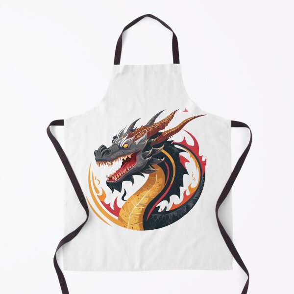 Item preview, A battle-scarred fire dragon with massive horns, deep crimson and blackened scales, and glowing molten cracks pulsing with fiery energy running through its body, roaring fiercely T-shirt, Sticker designed and sold by Little KAIJU.