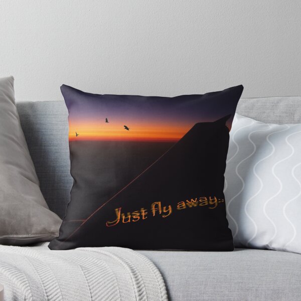 Item preview, Airplane wing, sunset birds high flying sky designed and sold by JonDelorme.