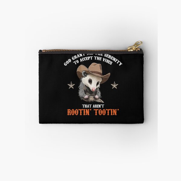 Item preview, Accept The Vibes That Aren't Rootin' Tootin' Funny Opossum designed and sold by Dressed For  Duty.