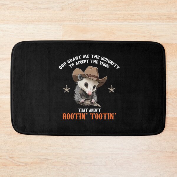 Item preview, Accept The Vibes That Aren't Rootin' Tootin' Funny Opossum designed and sold by Dressed For  Duty.