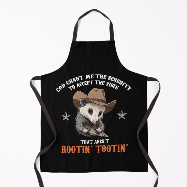 Item preview, Accept The Vibes That Aren't Rootin' Tootin' Funny Opossum designed and sold by Dressed For  Duty.