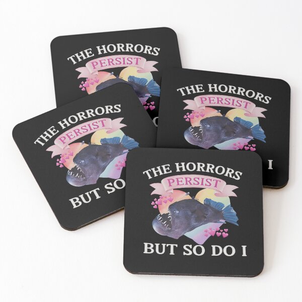 Item preview, Anglerfish Horrors Persist But So Do I Funny Meme designed and sold by FantasyFablesC.