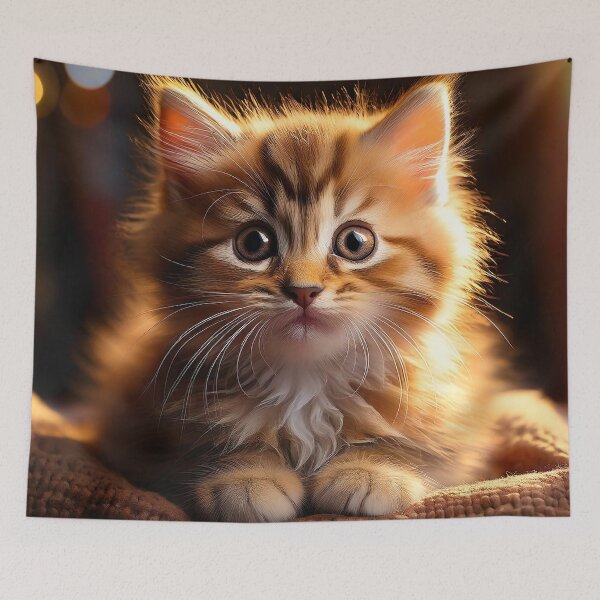 Item preview, Cute Fluffy Kitten designed and sold by EugeJ.