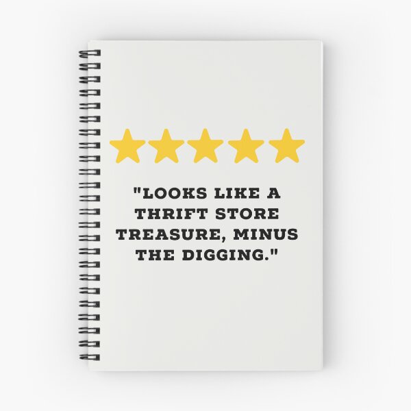 Item preview, Thrift Shoppers / Vintage Hunters Reviews Funny 5 Star Review #1 designed and sold by Jollys-ArtShop.