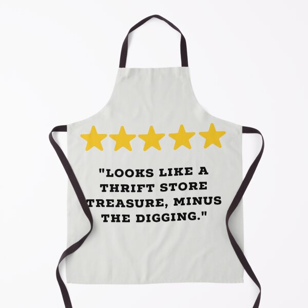 Item preview, Thrift Shoppers / Vintage Hunters Reviews Funny 5 Star Review #1 designed and sold by Jollys-ArtShop.