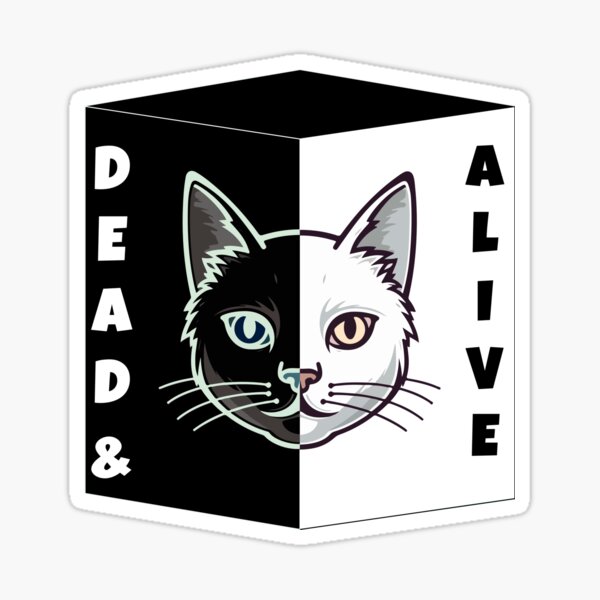 Item preview, Schrodinger's cat designed and sold by URRUZ.