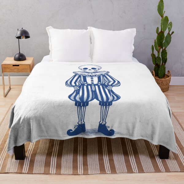 Item preview, Skeletal Jester in Blue designed and sold by zzz888.