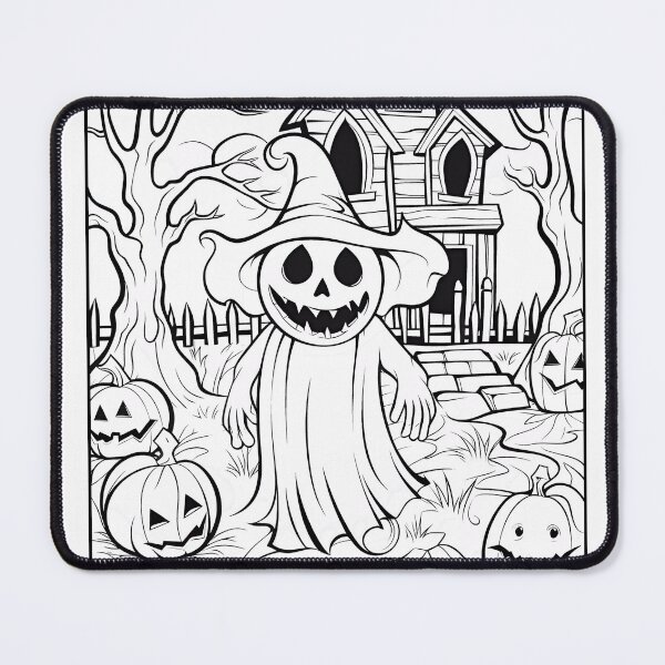 Item preview, Halloween #20 Coloring Page Pattern designed and sold by DavidColoring.