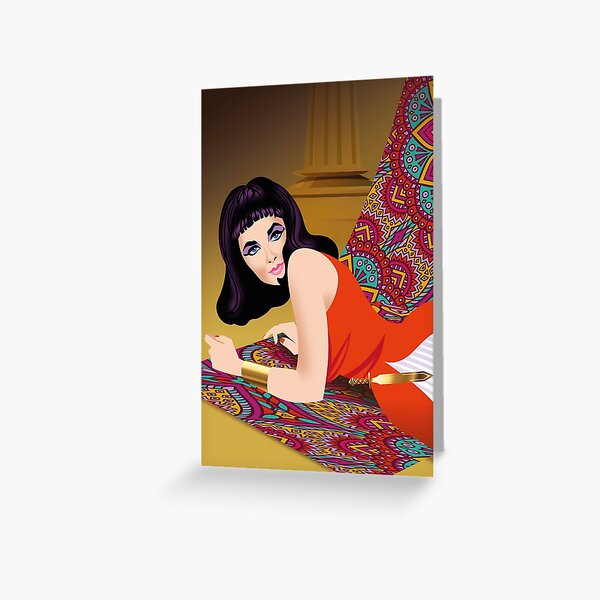 Item preview, Cleopatra carpet entrance designed and sold by AleMogolloArt.