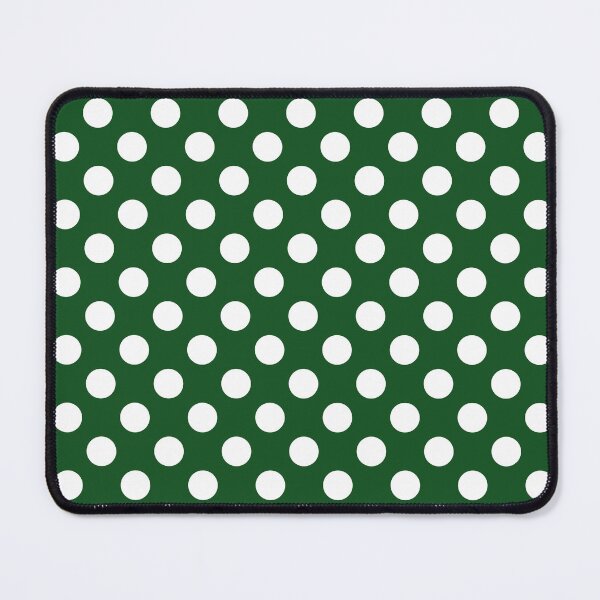 Item preview, Green And White Polka Dots  designed and sold by sasyall.