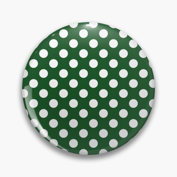 Item preview, Green And White Polka Dots  designed and sold by sasyall.