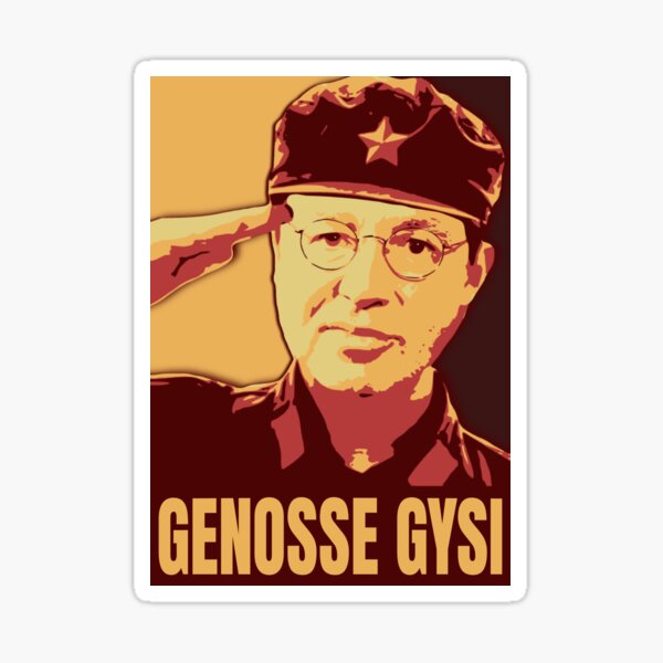 Item preview, Comrade Gysi designed and sold by Dunkelflaute.