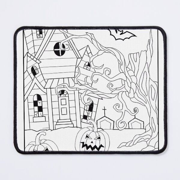 Item preview, Halloween #23 Coloring Page Pattern designed and sold by DavidColoring.