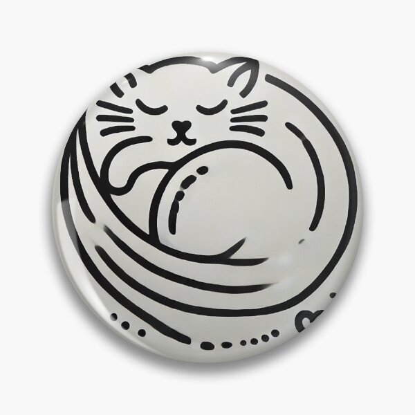 Item preview, Minimalistic Cat heart designed and sold by A Light Worker.