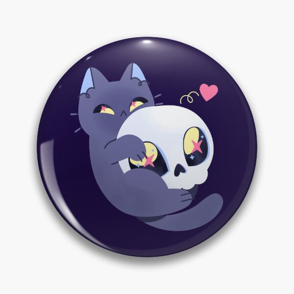 Item preview, Cat & Skull designed and sold by beamkinha.