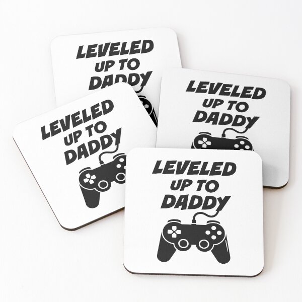 Item preview, Leveled up to Daddy designed and sold by PaulSDesign.
