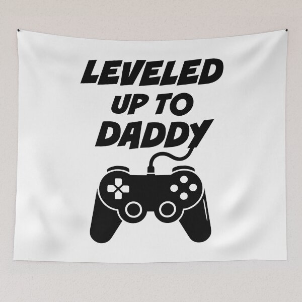 Item preview, Leveled up to Daddy designed and sold by PaulSDesign.