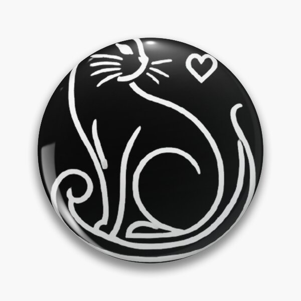 Item preview, Cat line drawing designed and sold by A Light Worker.
