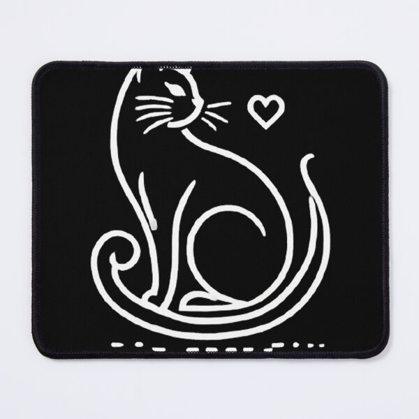 Item preview, Cat line drawing designed and sold by A Light Worker.