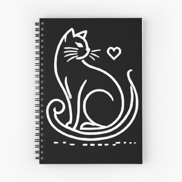 Item preview, Cat line drawing designed and sold by A Light Worker.