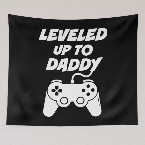 Item preview, Leveled up to Daddy designed and sold by PaulSDesign.