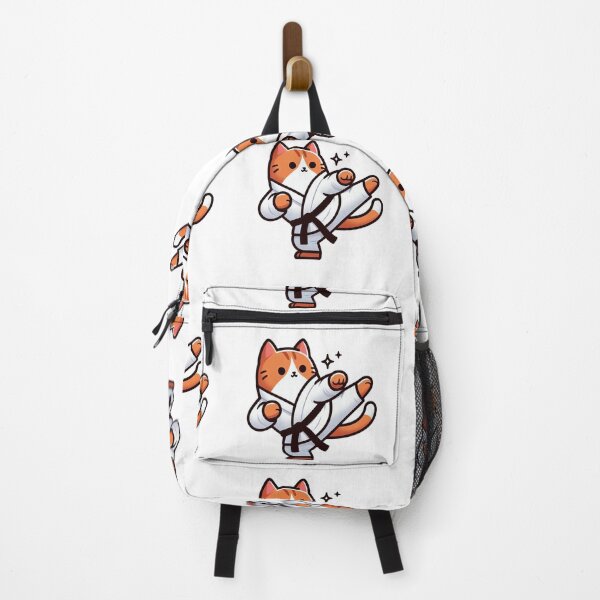 Item preview, karate cat designed and sold by SabyDigitalArt.
