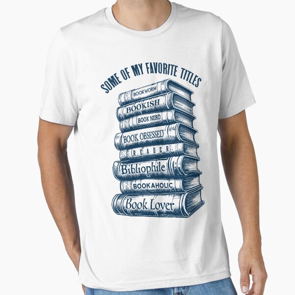 Artikel-Vorschau von Buchliebhaber Bücherwurm Bibliophiler Buch-Nerd Titel, designt und verkauft von GrandeDuc.