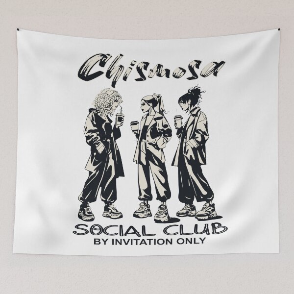 Item preview, Chismosa Social Club Latina Mexicana Funny Hispanic Women designed and sold by Colorfulman.