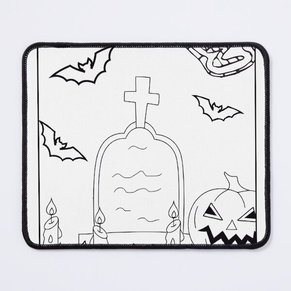 Item preview, Halloween #24 Coloring Page Pattern designed and sold by DavidColoring.