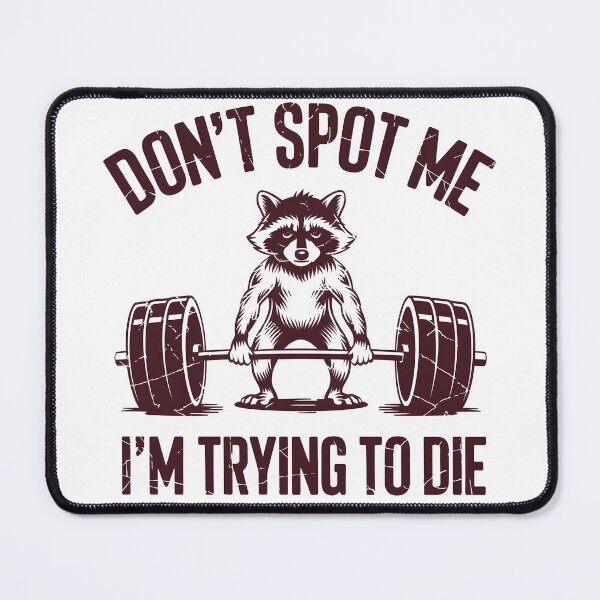Item preview, Don't Spot Me I'm Trying to Die Racoon designed and sold by AniArtPL.