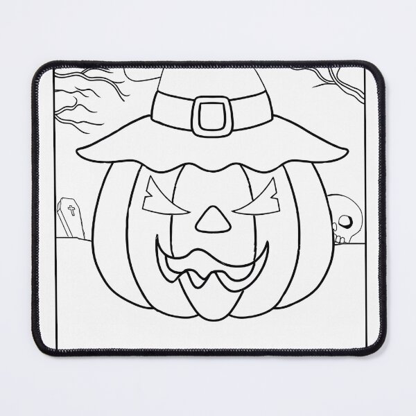 Item preview, Halloween #25 Coloring Page Pattern designed and sold by DavidColoring.