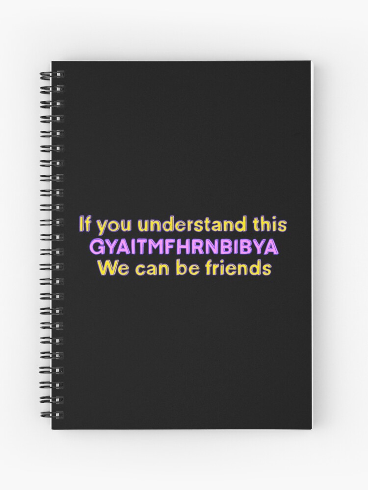 Thumbnail 1 of 3, Journal, gyaitmfhrnbibya designed and sold by TheDumplings.