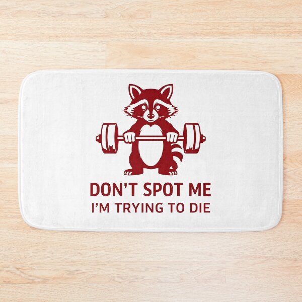 Item preview, Copy of Don't Spot Me I'm Trying to Die Racoon designed and sold by AniArtPL.