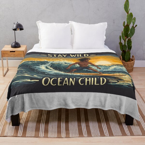 Item preview, Stay Wild Ocean Child designed and sold by FitEnvy.