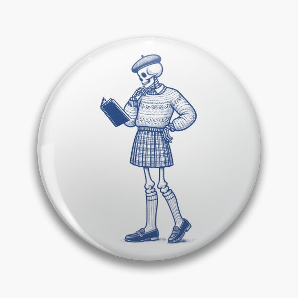 Item preview, Thoughtful Scottish Skeleton designed and sold by zzz888.