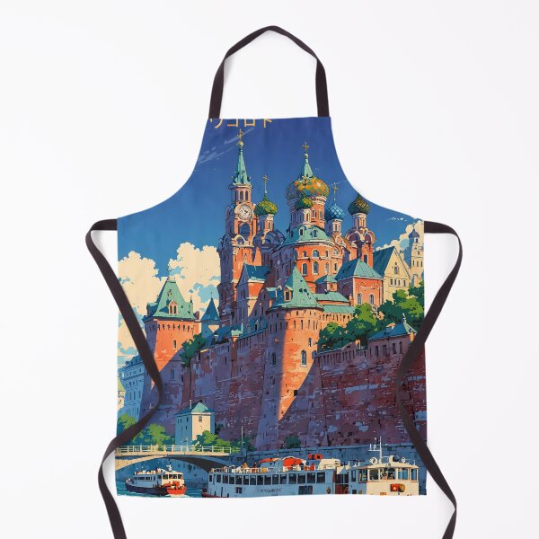Item preview, Nizhny Novgorod Retro Anime Girl 80s Vintage Travel designed and sold by Retro-Anime9.